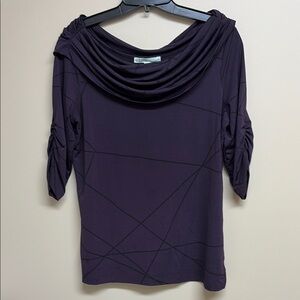 Elegant Purple Women's Top
